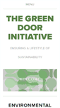 Mobile Screenshot of greendoorinitiative.org